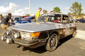 Curt Faigle / Rob Wright SAAB 900 Turbo at parc expose