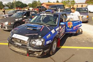 Carl Siegler / Dave Goodman Subaru WRX STi at parc expose.