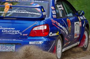 Carl Siegler / Dave Goodman in their Subaru WRX STi on SS7