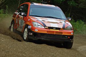 Dillon Van Way / Jake Blattner in their Ford Focus SVT on SS7