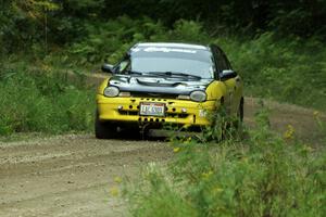 Chris Greenhouse / Chris Gordon in their Plymouth Neon on SS7