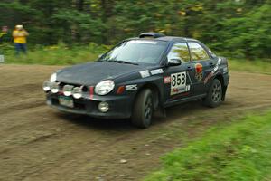 Anthony Israelson / Jason Standage in their Subaru Impreza on SS7