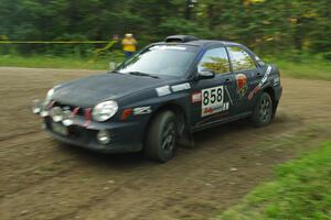 Anthony Israelson / Jason Standage in their Subaru Impreza on SS7