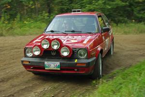 Daryn Chernick / Matt Conte in their VW GTI on SS7