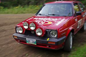 Daryn Chernick / Matt Conte in their VW GTI on SS7