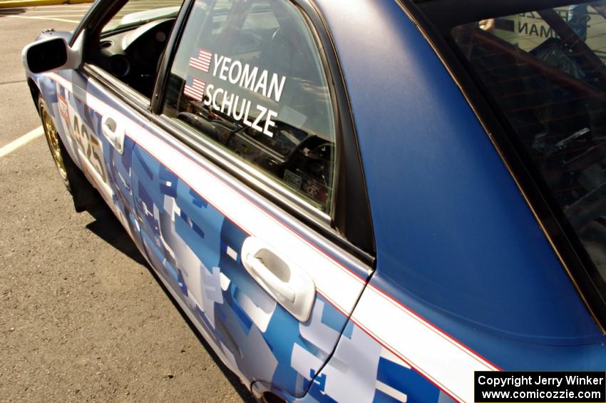 Adam Yeoman / Jordan Schulze Subaru Impreza at parc expose.