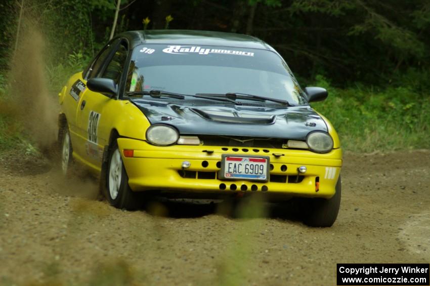 Chris Greenhouse / Chris Gordon in their Plymouth Neon on SS7