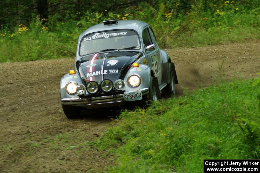 Mark Huebbe / John Huebbe in their VW Beetle on SS7