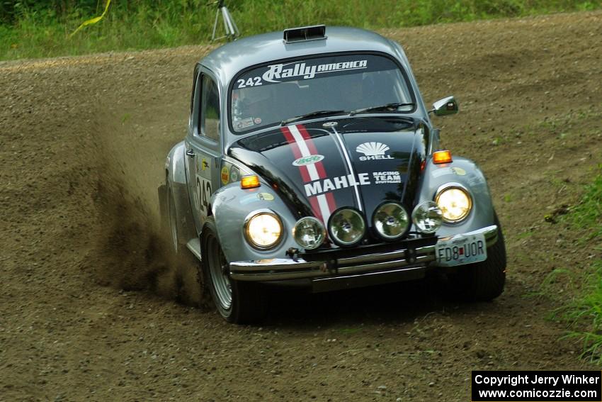 Mark Huebbe / John Huebbe in their VW Beetle on SS7