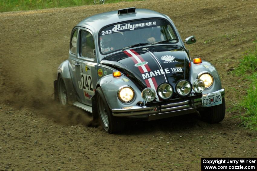 Mark Huebbe / John Huebbe in their VW Beetle on SS7