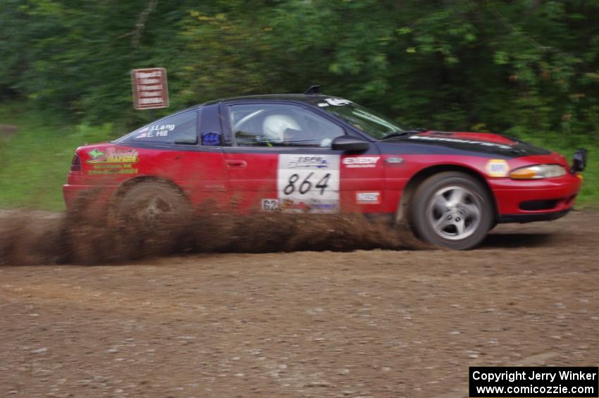 Erik Hill / Jesse Lang in their Eagle Talon on SS7