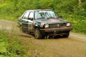 Matt Bushore / Andy Bushore in their VW Jetta on SS9