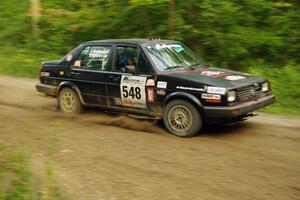 Matt Bushore / Andy Bushore in their VW Jetta on SS9