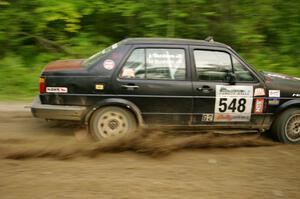 Matt Bushore / Andy Bushore in their VW Jetta on SS9