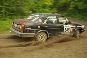 Matt Bushore / Andy Bushore in their VW Jetta on SS9