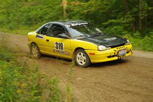 Chris Greenhouse / Chris Gordon in their Plymouth Neon on SS9