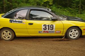 Chris Greenhouse / Chris Gordon in their Plymouth Neon on SS9