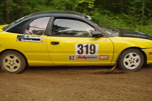 Chris Greenhouse / Chris Gordon in their Plymouth Neon on SS9