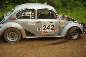 Mark Huebbe / John Huebbe in their VW Beetle on SS9