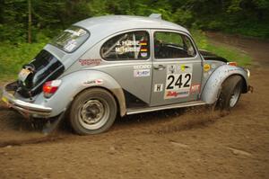 Mark Huebbe / John Huebbe in their VW Beetle on SS9