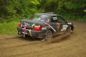 Anthony Israelson / Jason Standage in their Subaru Impreza on SS9