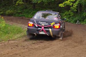 Anthony Israelson / Jason Standage in their Subaru Impreza on SS9