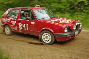 Daryn Chernick / Matt Conte in their VW GTI on SS9