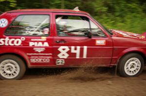 Daryn Chernick / Matt Conte in their VW GTI on SS9