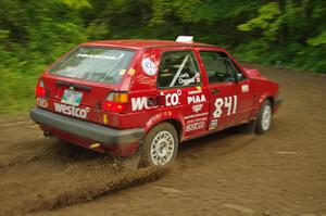Daryn Chernick / Matt Conte in their VW GTI on SS9