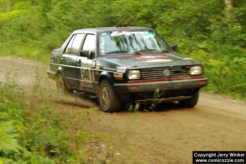 Matt Bushore / Andy Bushore in their VW Jetta on SS9