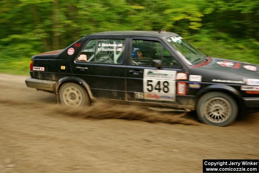 Matt Bushore / Andy Bushore in their VW Jetta on SS9