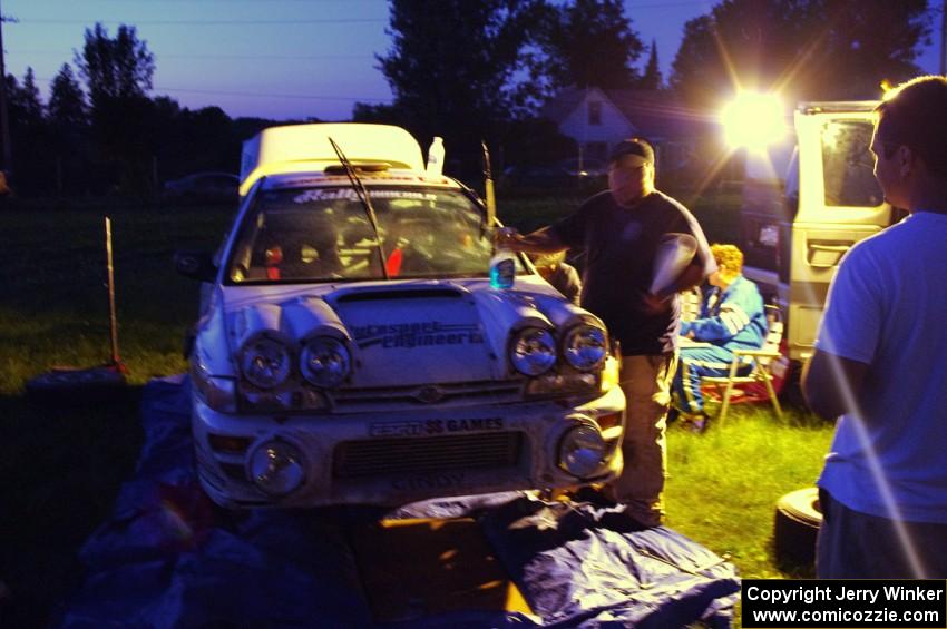 Henry Krolikowski / Cindy Krolikowski Subaru Impreza at service