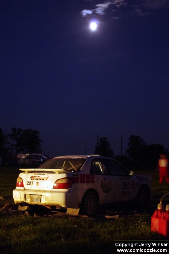 Dave Hintz / Doug Chase Subaru WRX at service