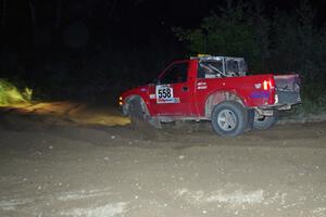 Jim Cox / Dan Drury in their Chevy S-10 on SS10