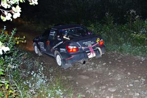 Anthony Israelson / Jason Standage in their Subaru Impreza on SS10