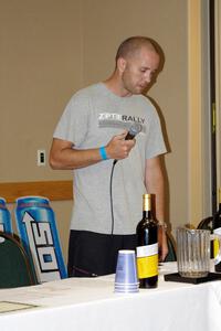 Dave Goodman, Master of Ceremonies, at the awards banquet