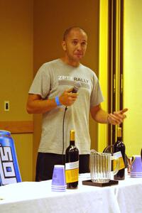 Dave Goodman, Master of Ceremonies, at the awards banquet