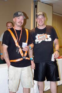 Anthony Israelson (L) and Jason Standage (R) at the awards banquet