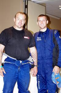 Ray Vambuts (L) and Piotr Fetela (R) at the awards banquet