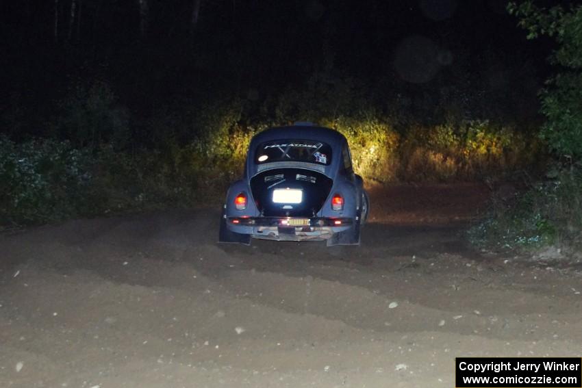 Mark Huebbe / John Huebbe in their VW Beetle on SS10