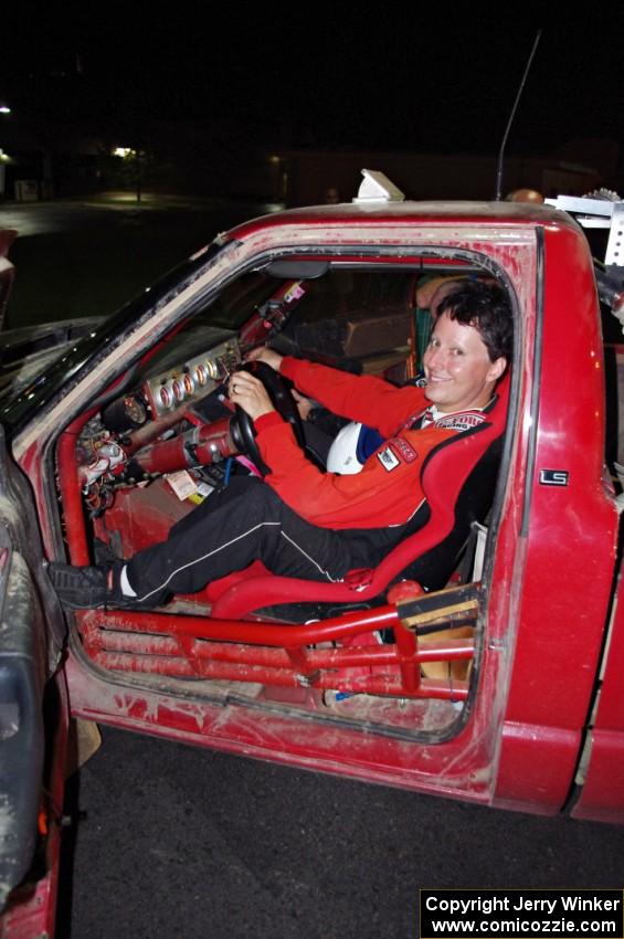 The Jim Cox / Dan Drury Chevy S-10 at the final MTC.