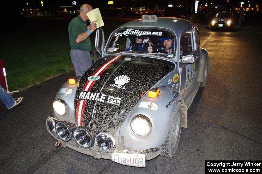 The Mark Huebbe / John Huebbe VW Beetle at the final MTC.