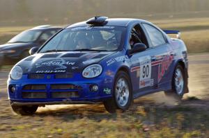 The Lauchlin O'Sullivan / Scott Putnam Dodge SRT-4 prepares for the practice stage