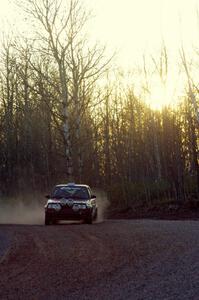 Sean Murphy / Ken Tsang VW GTI on the practice stage