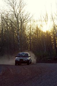 Sean Murphy / Ken Tsang VW GTI on the practice stage