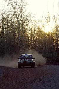 Sean Murphy / Ken Tsang VW GTI on the practice stage