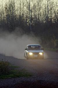 Curt Faigle / Rob Wright in their SAAB 900 Turbo on the practice stage