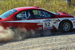 Doug Shepherd / Karen Wagner in their Dodge SRT-4 on SS1 (Green Acres I)