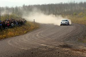 Matt Huuki / Tom Immonen in their Eagle Talon on SS1 (Green Acres I)