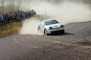 Matt Huuki / Tom Immonen in their Eagle Talon on SS1 (Green Acres I)